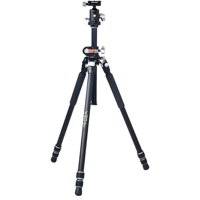 Tripied Foto-Video Vanguard VEO3 263AB, Cap video/Cap trepied de minge, Negru
