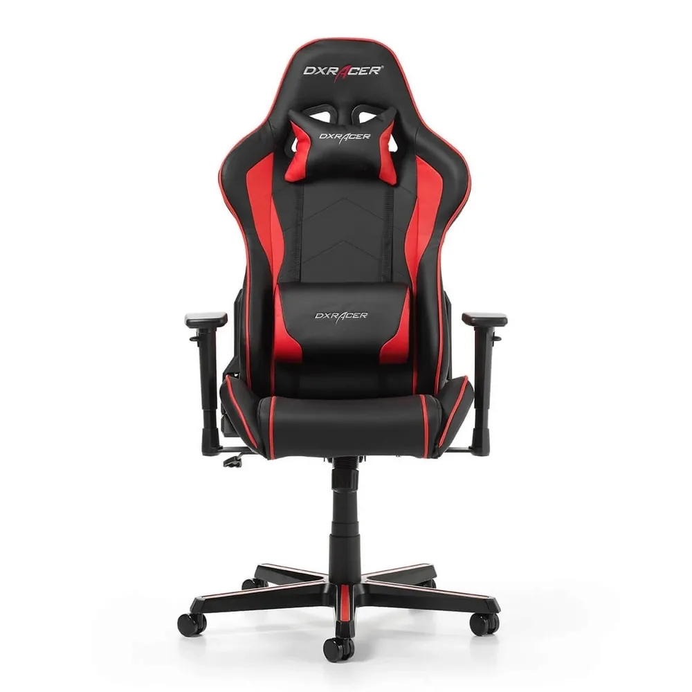 Scaun Gaming DXRacer Formula, PU Piele, Negru/Rosu