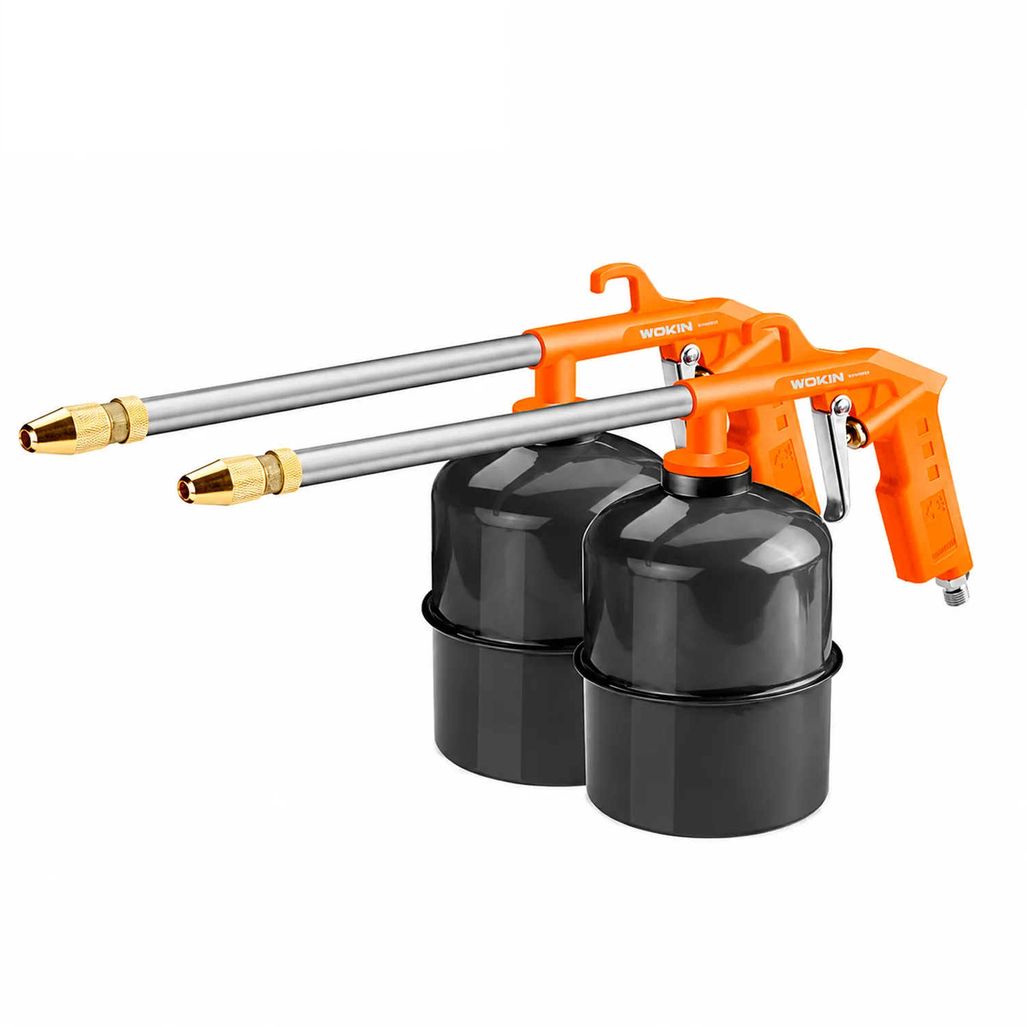 Pistol pneumatic pentru spalat 1000ml WOKIN (2 buc in set)