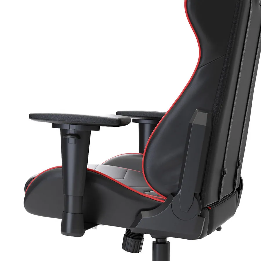 Scaun Gaming DXRacer Formula, PU Piele, Negru/Rosu