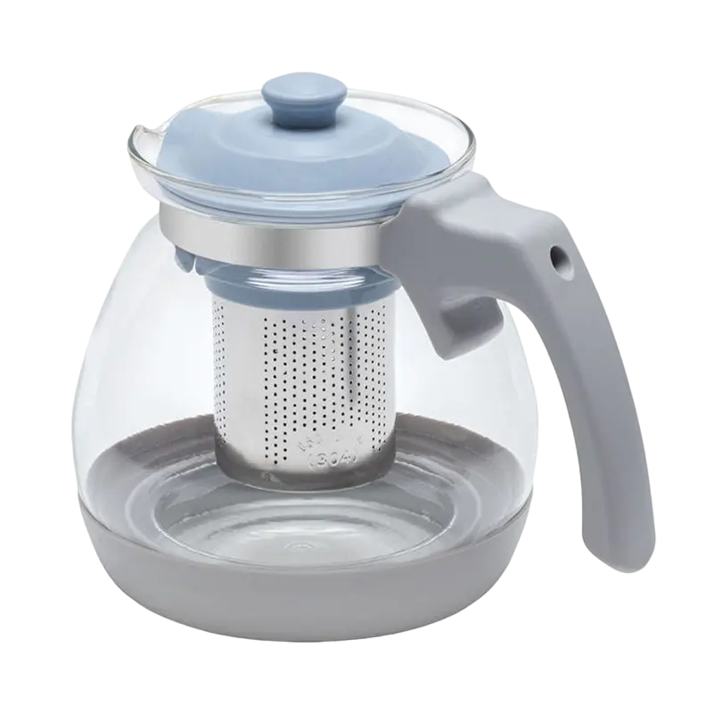 Заварочный чайник RESTO 90510, 1,2л, Серый