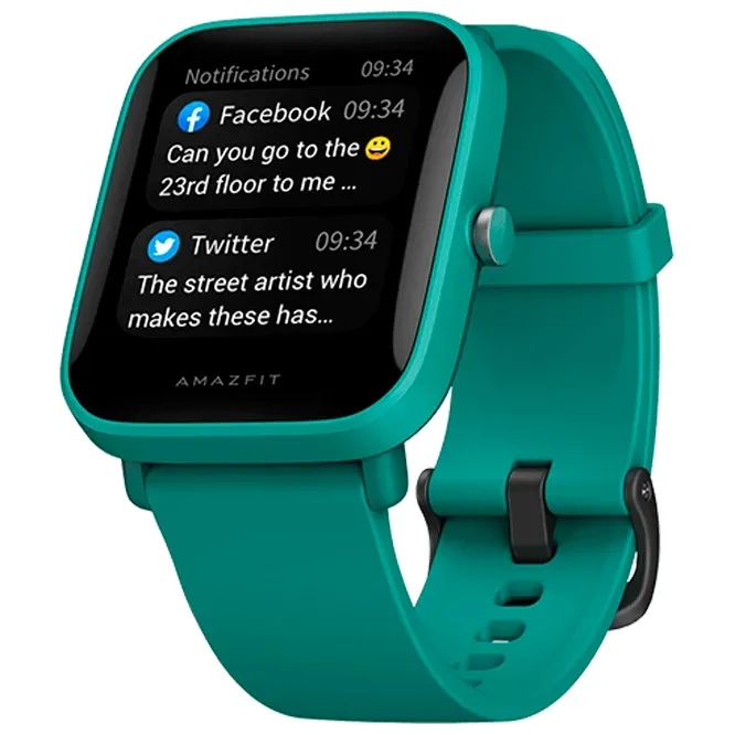 Ceas inteligent Xiaomi Amazfit Bip U Pro, 41mm, Verde