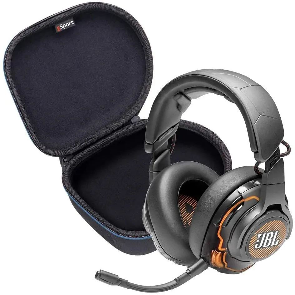 Căști gaming JBL Quantum One, Cu fir, Negru