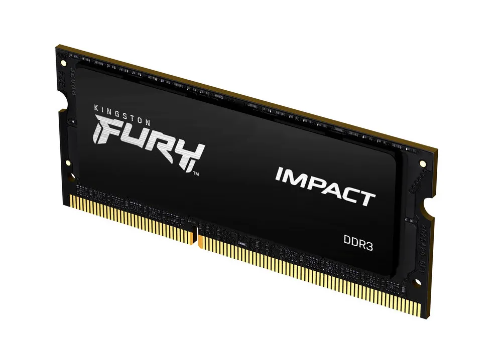 Оперативная память Kingston FURY Impact, DDR3 SDRAM, 1600 МГц, 8Гб, KF316LS9IB/8