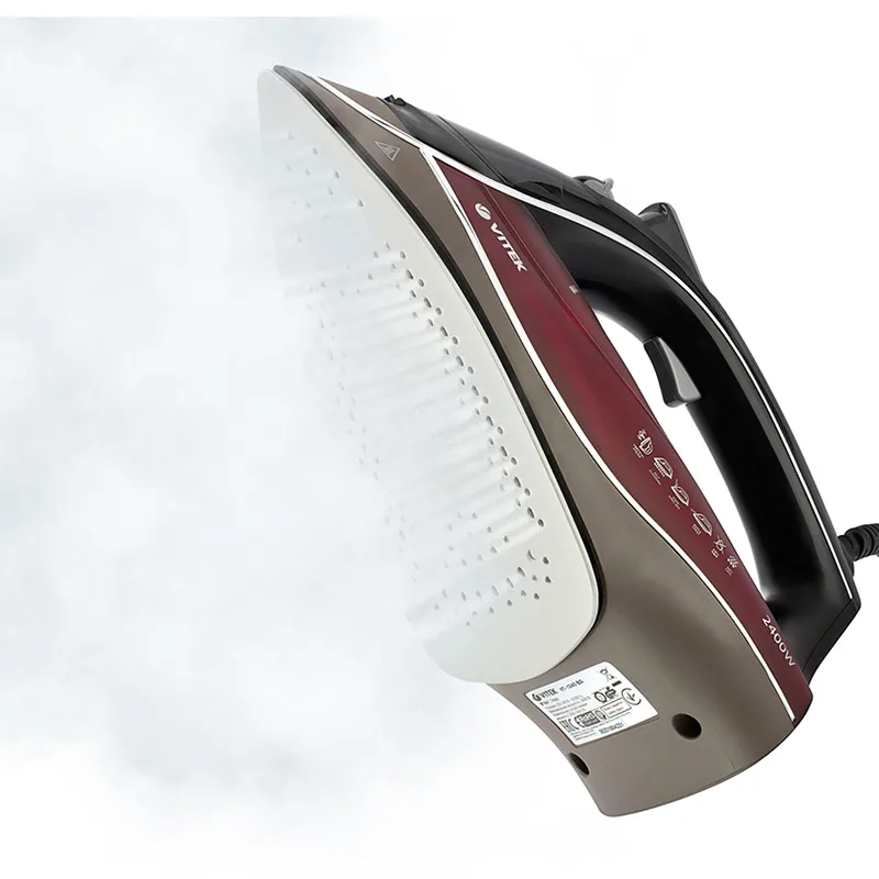 Fier de călcat VITEK VT-1240, 2400W, Visiniu