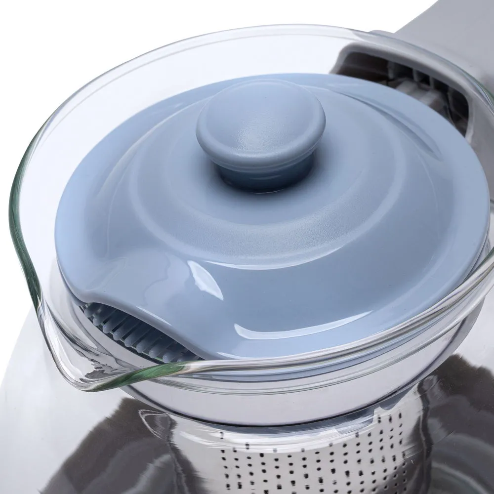 Заварочный чайник RESTO 90510, 1,2л, Серый