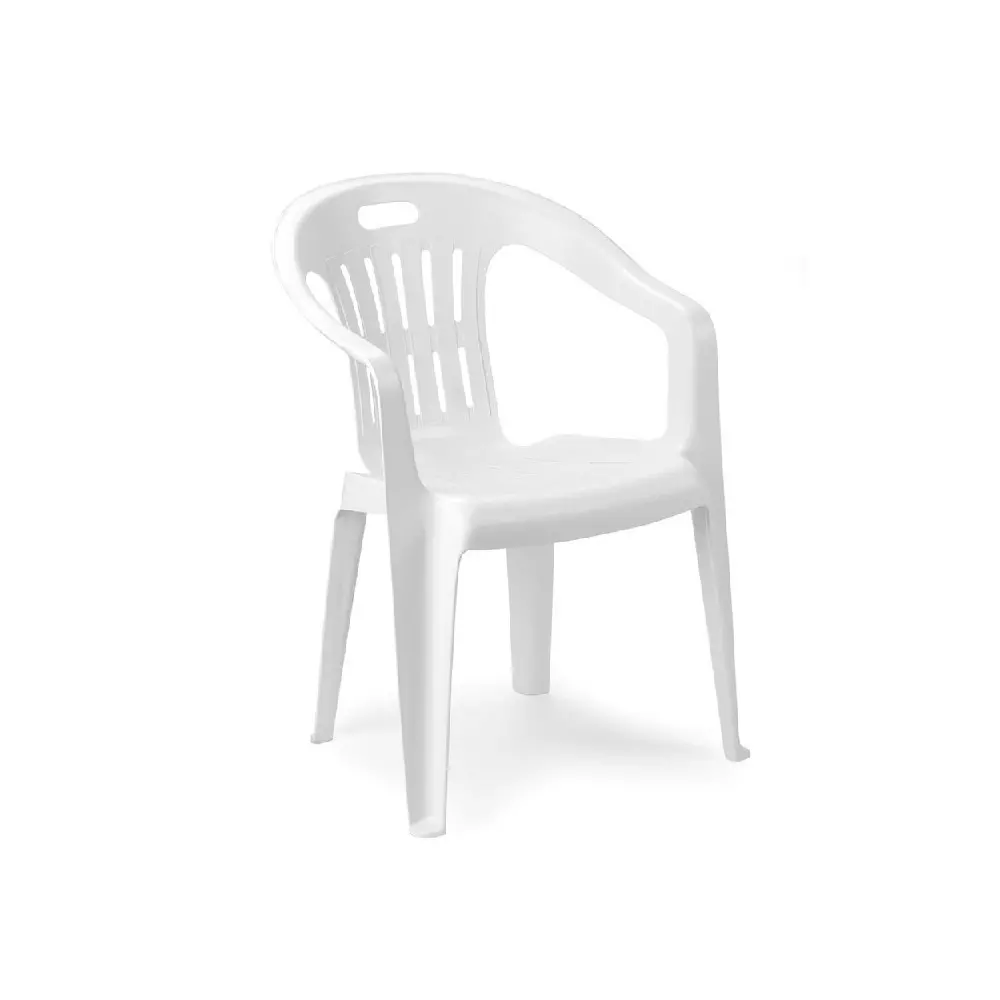 Scaun din plastic Piona (alb)