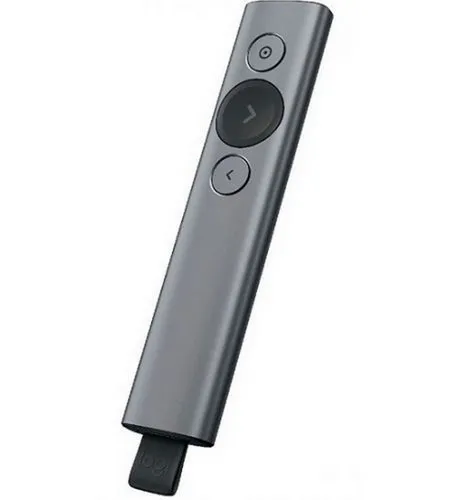 Telecomandă Logitech Spotlight, Gri