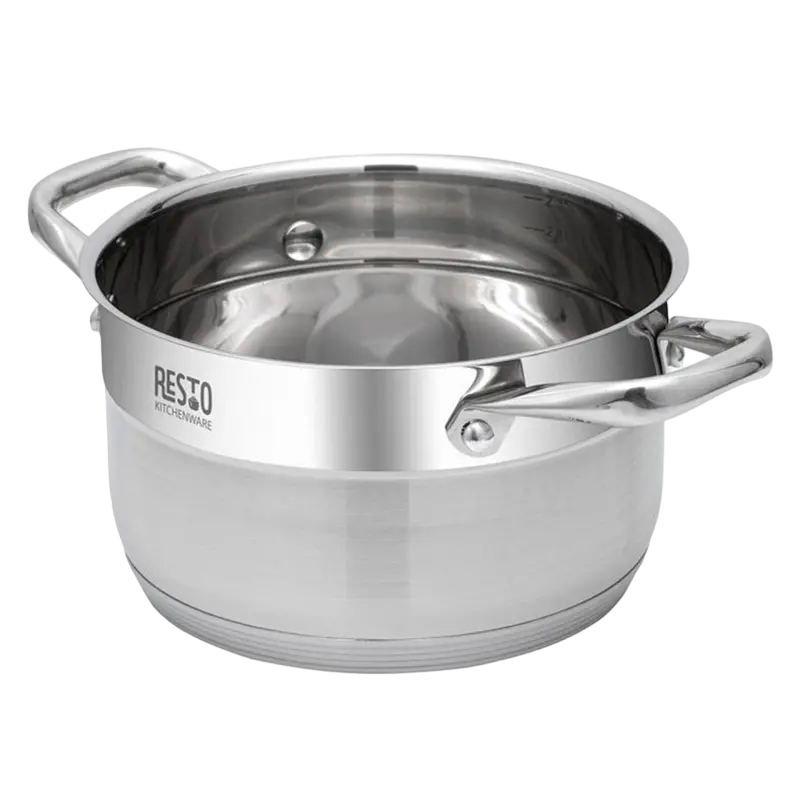 Кастрюля RESTO 92103, 2,7л, Нержавеющая сталь