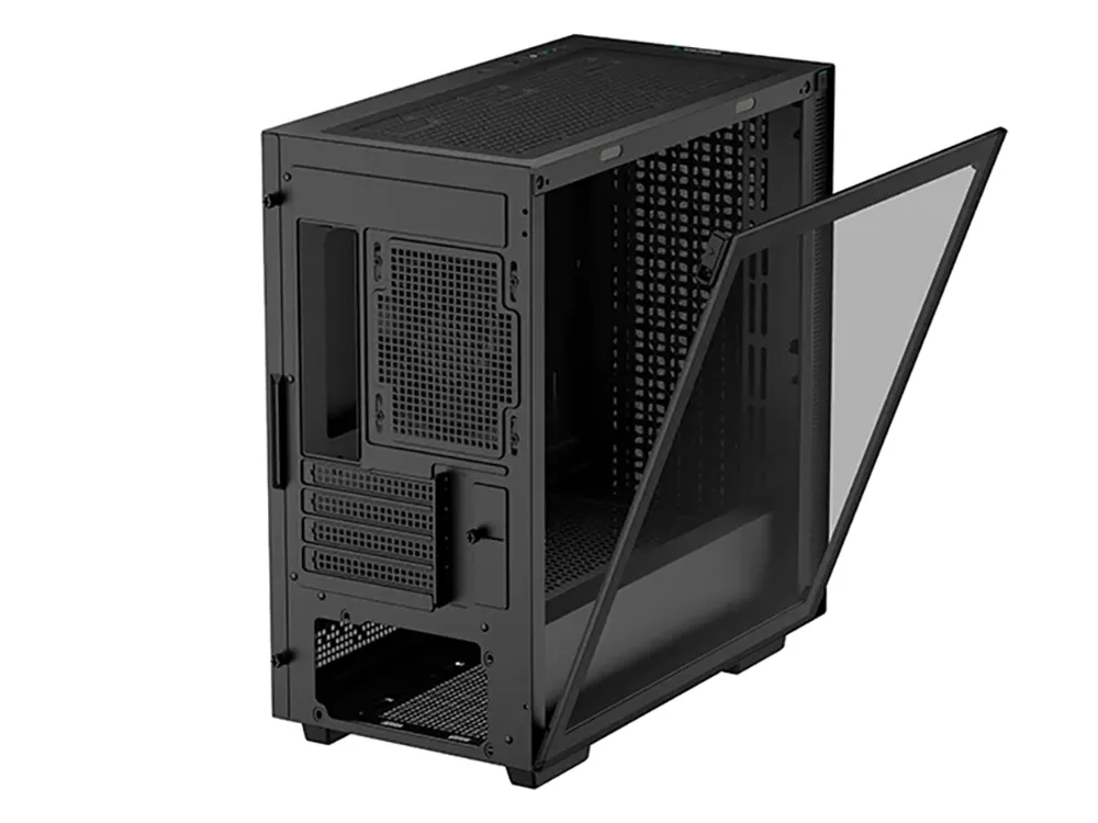 Carcasă PC Deepcool CH370, Mini-Tower, ATX PS2 , Negru