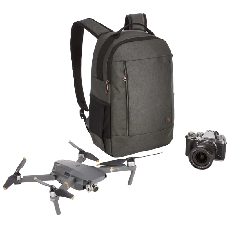 Rucsac pentru cameră CaseLogic Era Obsidian, Gri