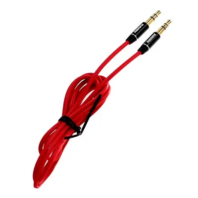Cablu audio Remax L100, 3.5 mm - 3.5 mm, 1m, Roșu
