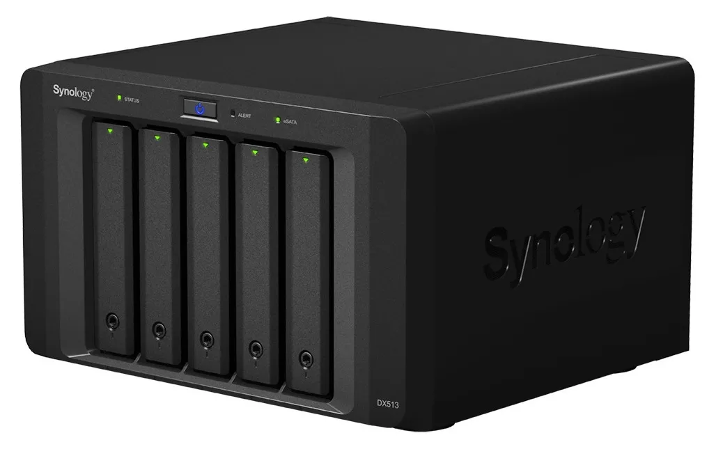 Модуль расширения NAS SYNOLOGY DX513, Чёрный