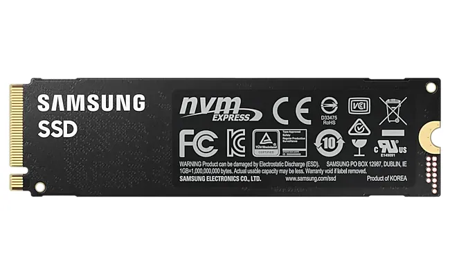 Накопитель SSD Samsung 980 PRO  MZ-V8P1T0, 1000Гб, MZ-V8P1T0BW