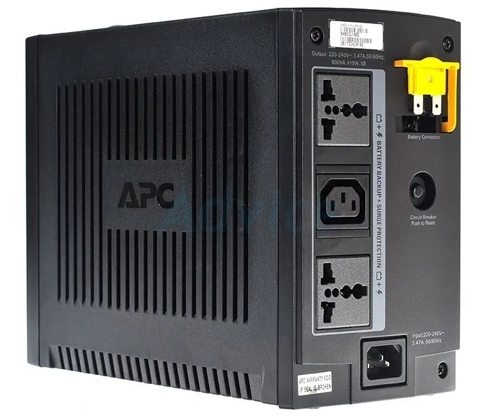 Sursă de alimentare neîntreruptibilă APC Back-UPS BX800LI, Linear-interactiv, 800VA, Turn