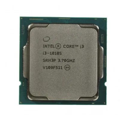 CPU Intel Core i3-10105 3.7-4.4GHz (4C/8T, 6MB, S1200, 14nm, Integrated UHD Graphics 630, 65W) Tray