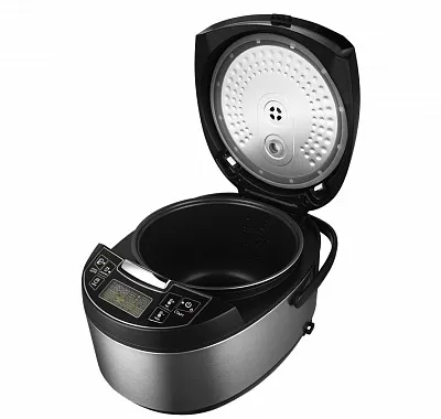 Мультиварка Redmond RMC-M4512, Черный/ Нержавеющая Сталь