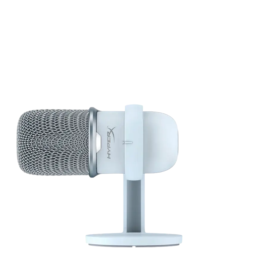 Портативный записывающий микрофон HyperX SoloCast, Проводной аналоговый, Белый