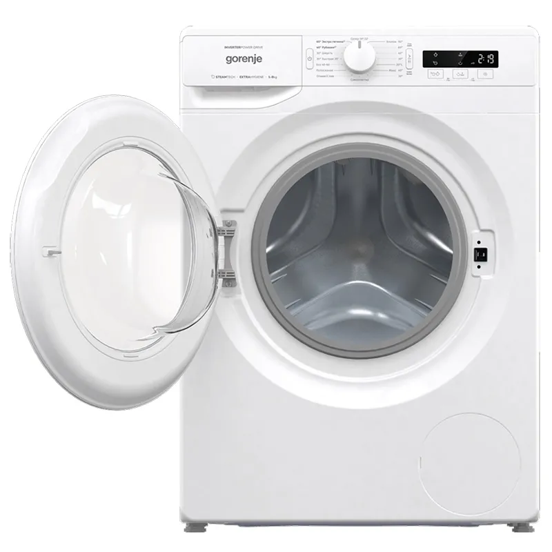 Mașină de spălat Gorenje WNPI82BS, 8kg, Alb
