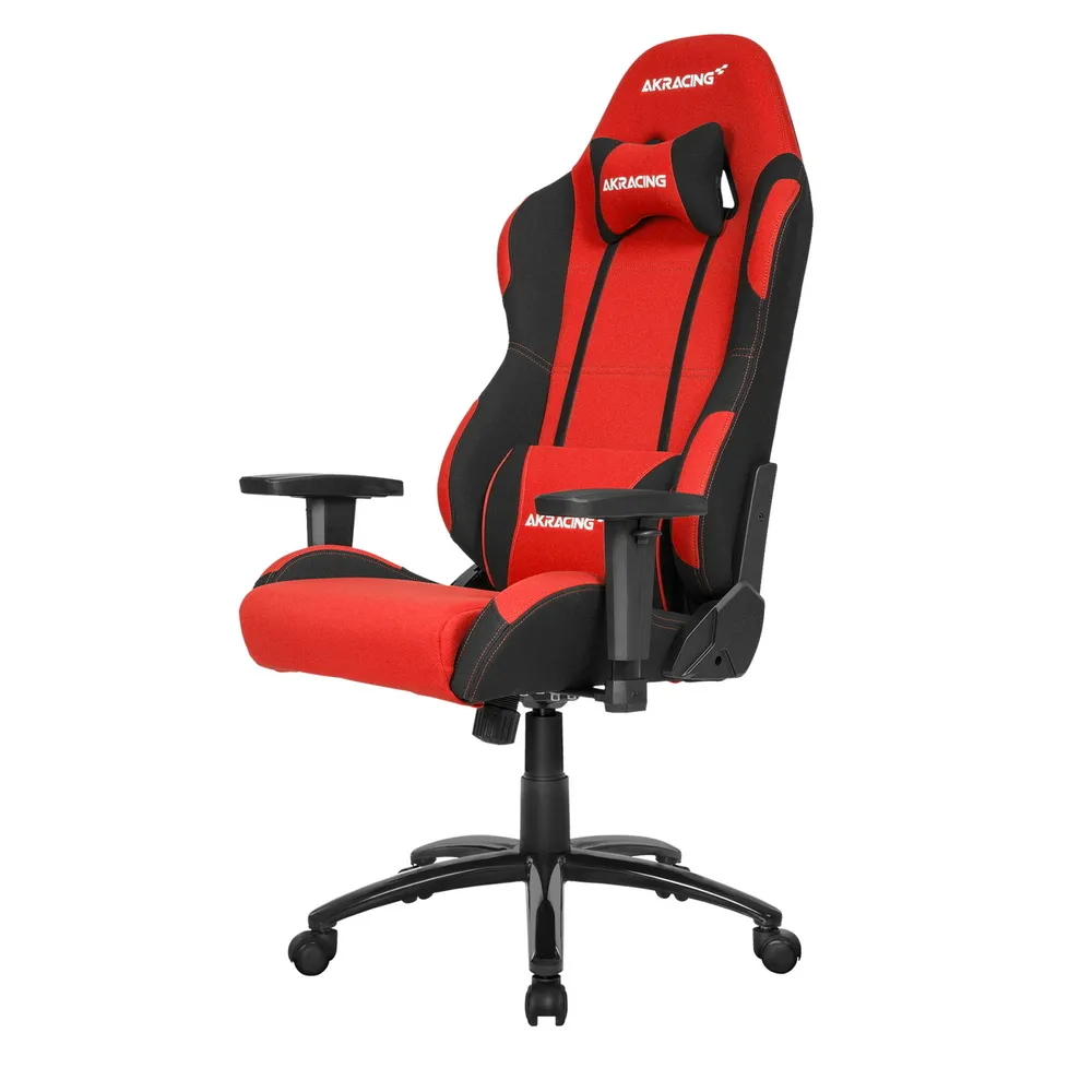 Scaun Gaming AKRacing CORE EX, Textil, Roșu /Negru
