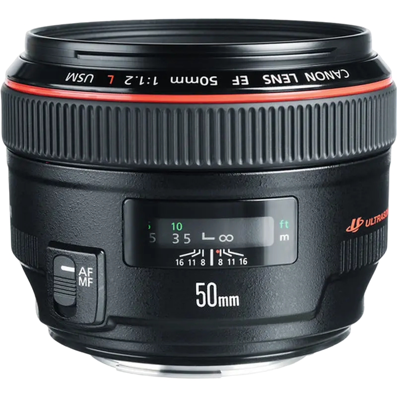 Obiectiv foto Canon EF 50mm f/1.2L USM