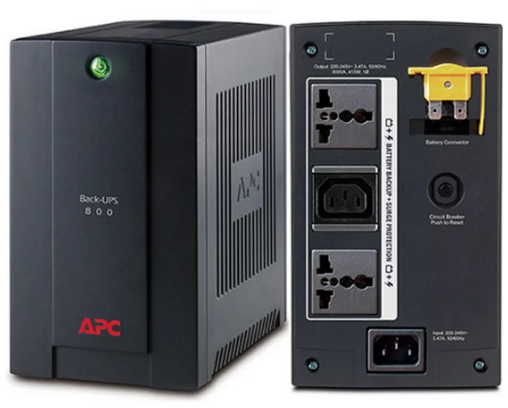 Sursă de alimentare neîntreruptibilă APC Back-UPS BX800LI, Linear-interactiv, 800VA, Turn