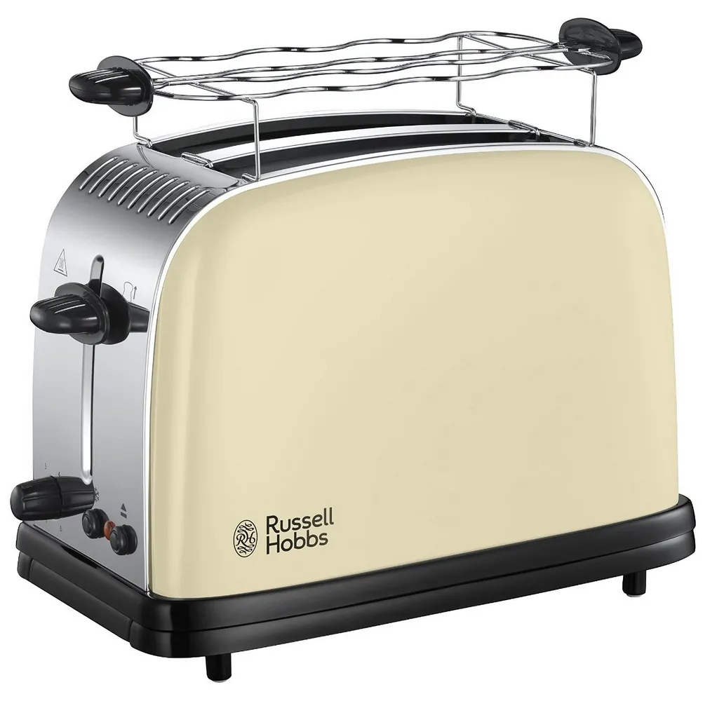 Тостер Russell Hobbs Colours Plus 2 Slice Toaster, Бежевый