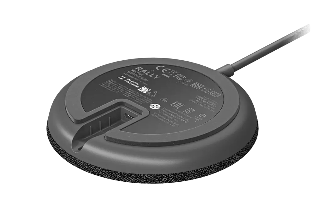 Logitech Rally Mic Pod, Black