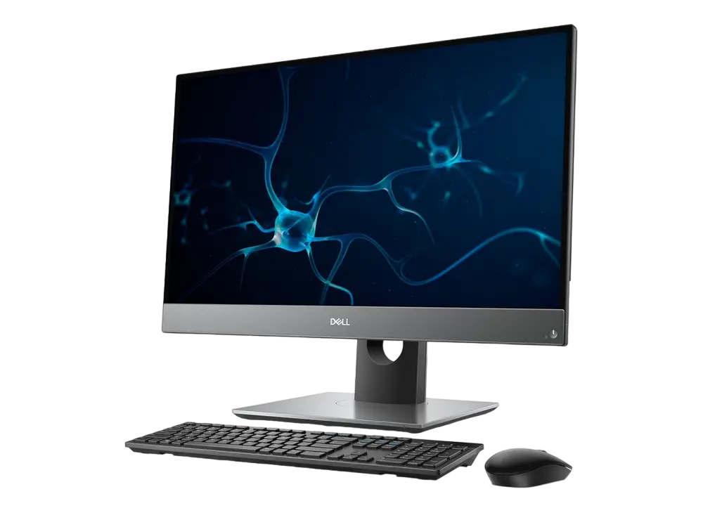 Computer All-in-One DELL OptiPlex 7780, 27", Intel Core i7-10700, 16GB/512GB, Linux Ubuntu, Argintiu