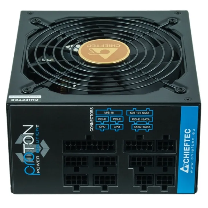 Блок питания для компьютеров Chieftec BDF-1000C, 1000Вт, ATX, Полностью модульный