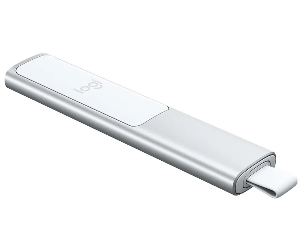 Telecomandă Logitech Spotlight, Gri