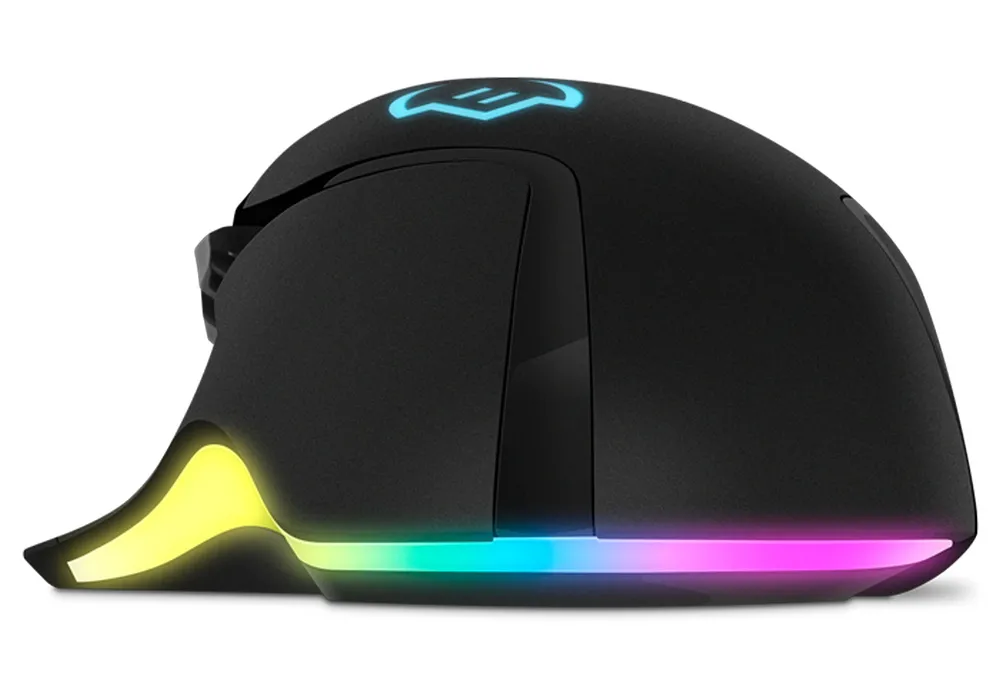 Gaming Mouse SVEN RX-G975, Optical, 200-10000 dpi, 10 buttons, Soft Touch, RGB, Black, USB