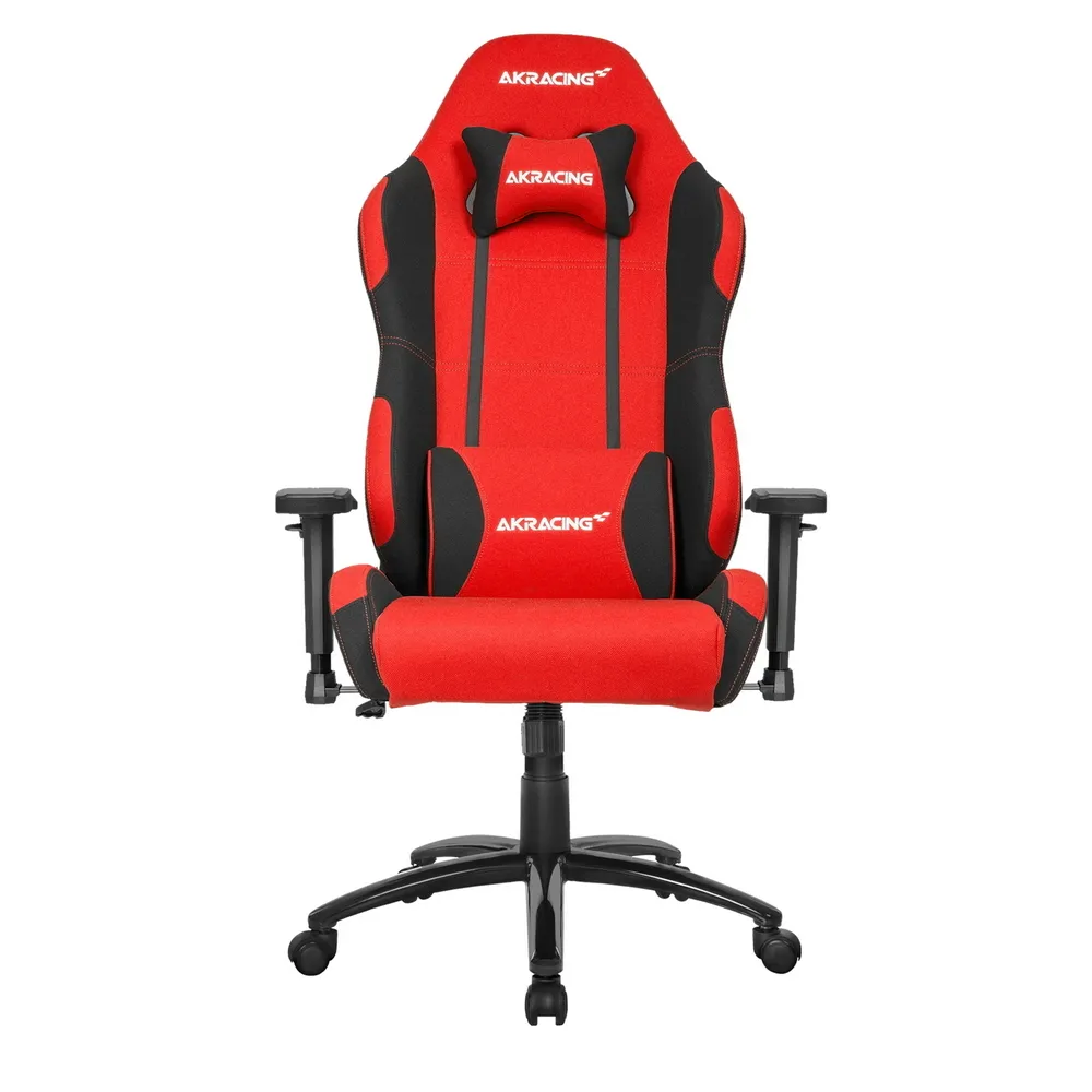 Scaun Gaming AKRacing CORE EX, Textil, Roșu /Negru