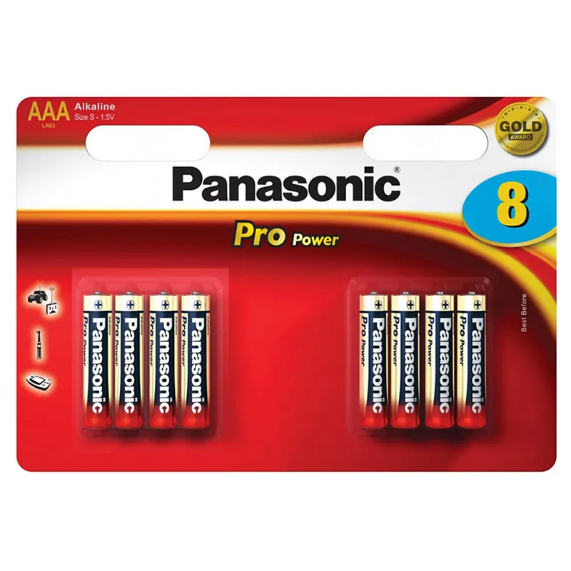 Baterii Panasonic LR03XEG, AAA, 8buc.