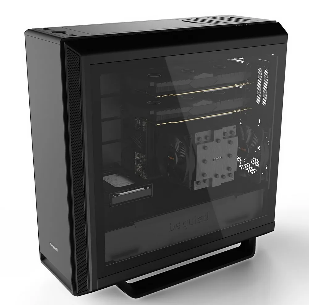 Carcasă PC be quiet! Silent Base 802 Window, Midi-Tower, ATX PS2 , Negru