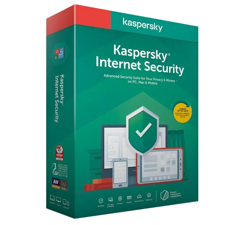 Kaspersky Internet Security Multi-Device 5 Device Box 1 year Base