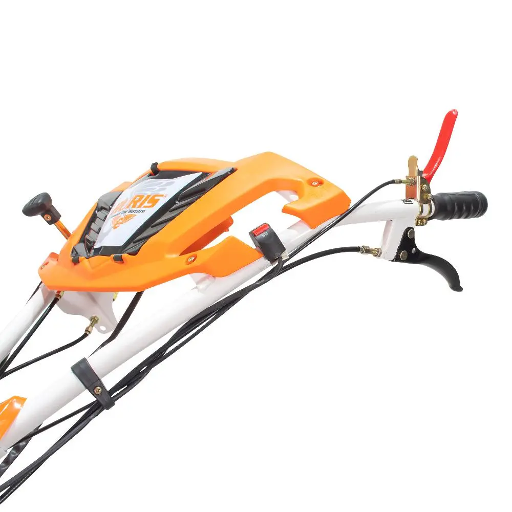 Motocultor motorină Ruris 1001KSD+ roti cauciuc 5.00-12+plug reversibil rev2+roti metalice 500+set contragreutati 20kg