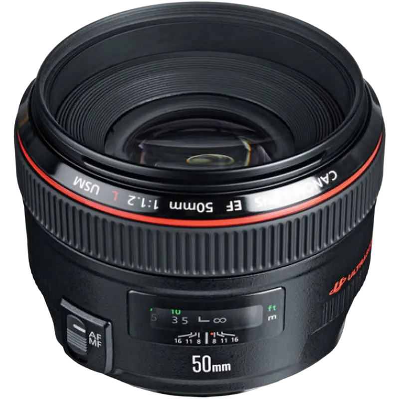 Obiectiv foto Canon EF 50mm f/1.2L USM