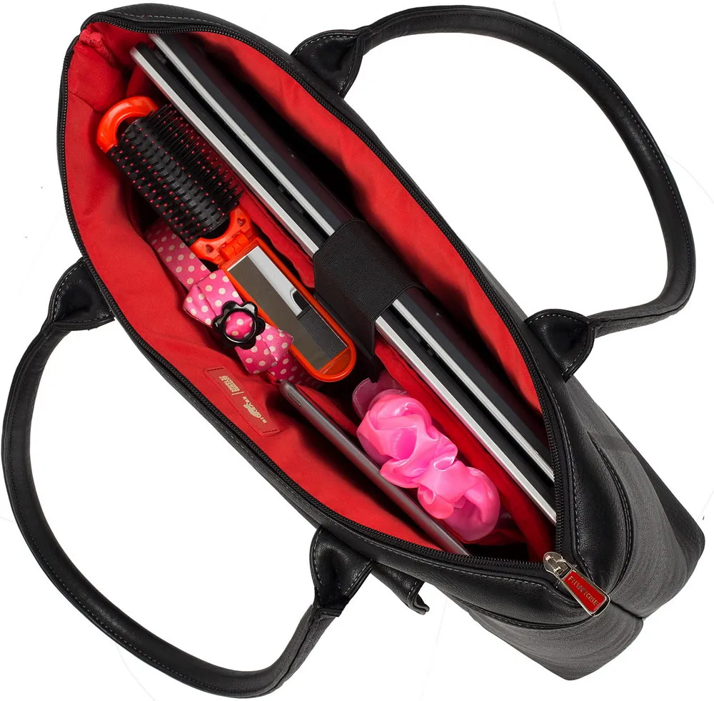 Geantă pentru Laptop RivaCase Orly, 15.6", Poliester, Negru