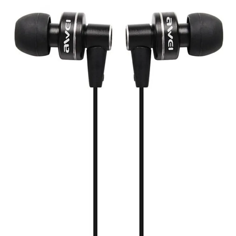 Наушники Awei ES900i, Чёрный