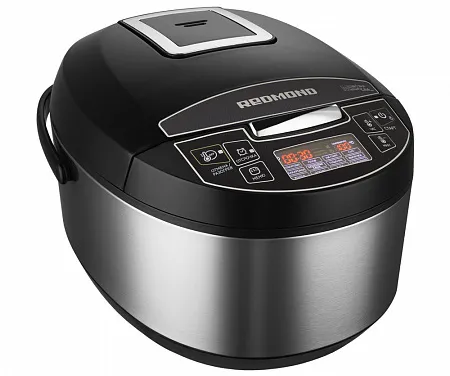 Мультиварка Redmond RMC-M4512, Черный/ Нержавеющая Сталь