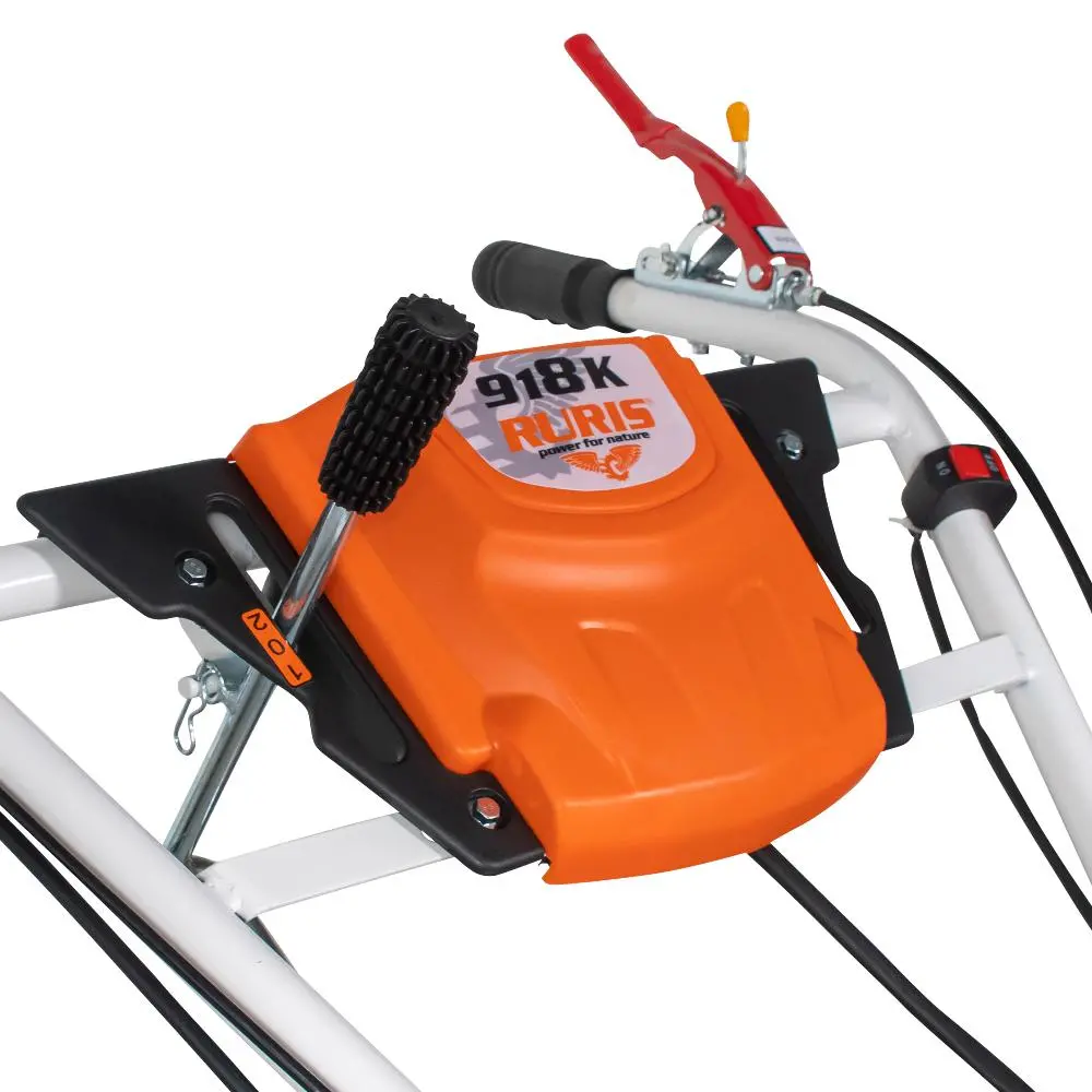 Motocultor Ruris 918ACC + roti cauciuc 6.00-12+rarita+plug reversibil rev2+roti metalice 500+set contragreutati 20kg