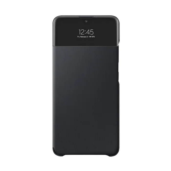 Husă tip carte Samsung S View Wallet Cover Galaxy A52, Negru