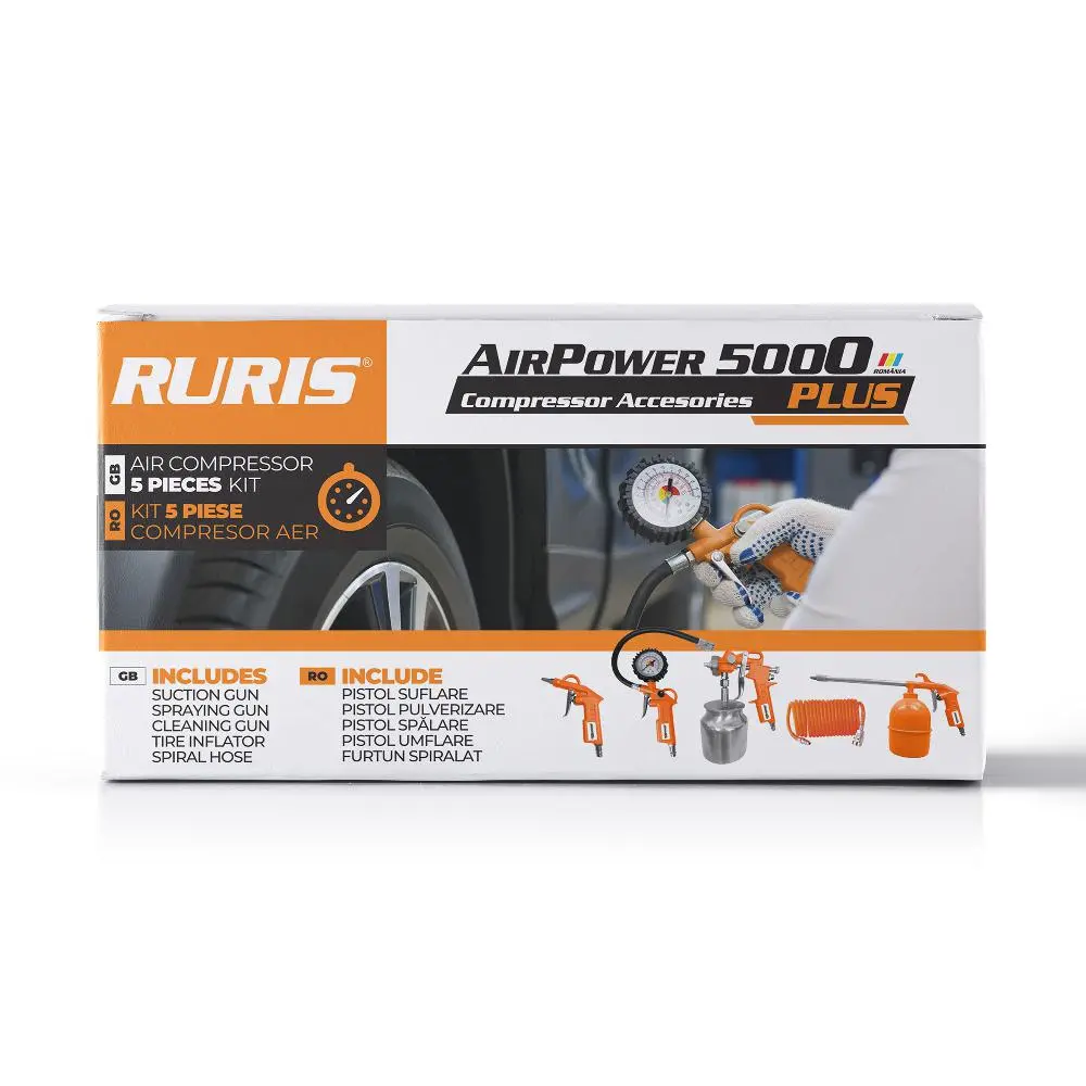 Комплект аксессуаров для компрессора RURIS AirPower 5000 Plus