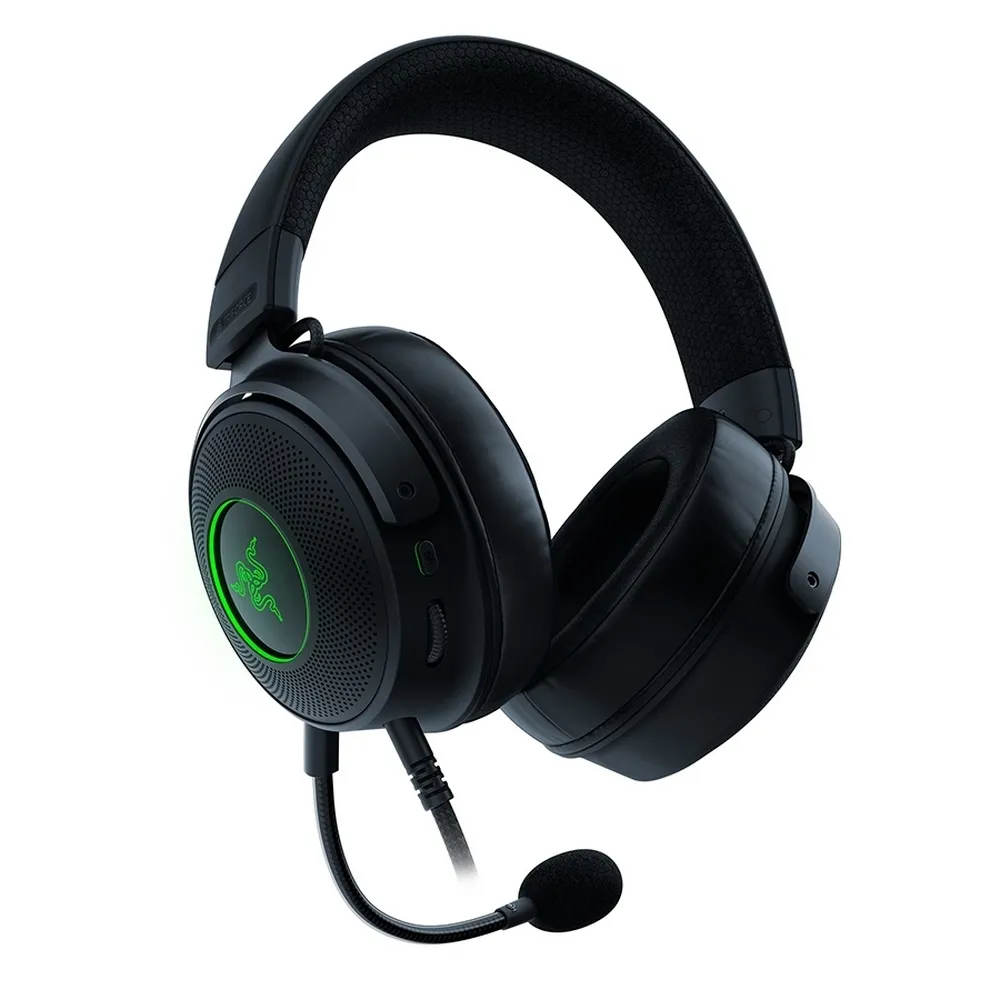 Gaming Headset Razer Kraken V3, 50mm drivers, 20-20kHz, 32 Ohm, 96db, 325g, 1.3m, RGB, USB