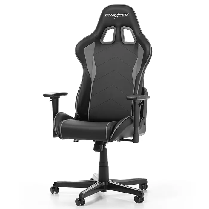 Scaun Gaming DXRacer Formula, PU Piele, Negru/Gri