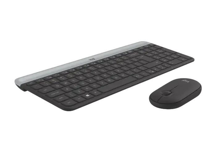 Клавиатура и мышь Logitech MK470, Беспроводное, Чёрный