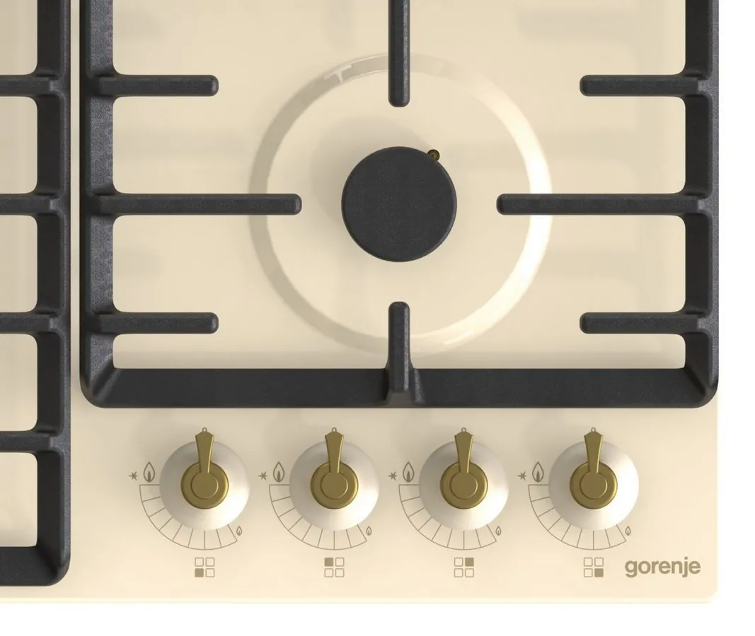 Plită pe gaz Gorenje GW 642 CLI, Bej