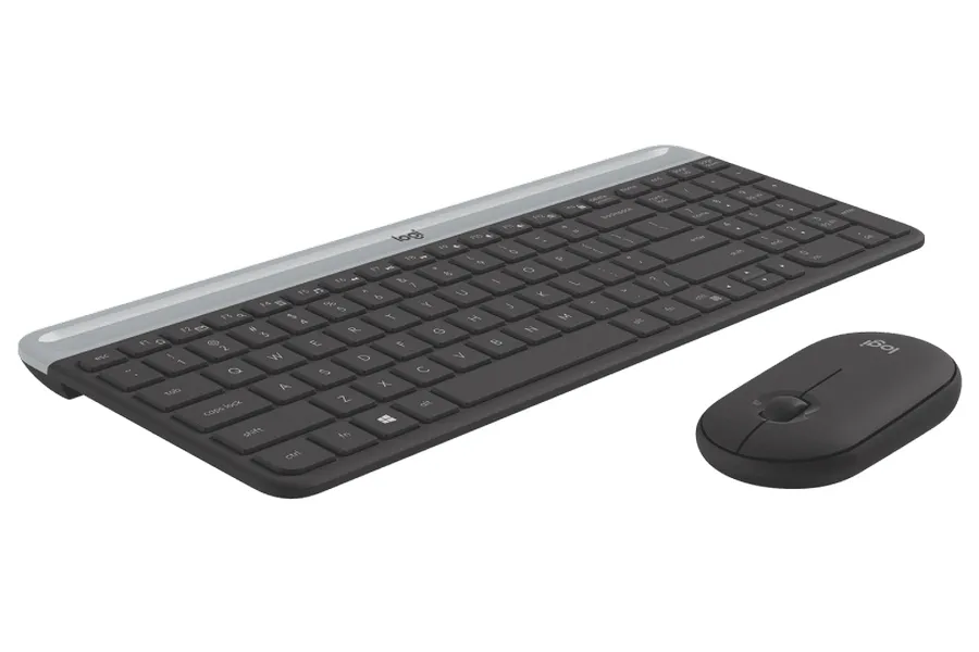 Клавиатура и мышь Logitech MK470, Беспроводное, Чёрный