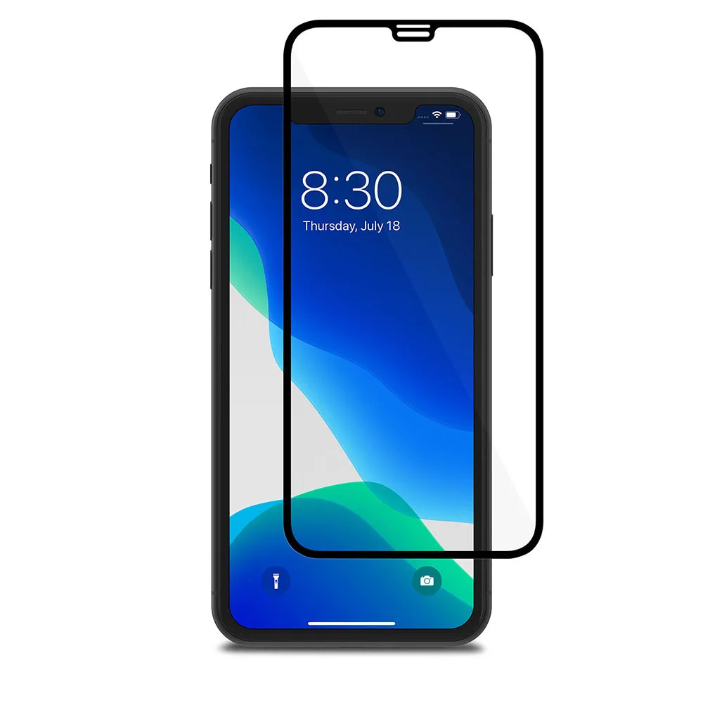 Sticlă de protecție Moshi IonGlass - iPhone 11/XR, Negru